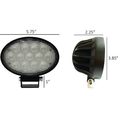 Rareelectrical - New 2900 Lumens Led Light Compatible With John Deere Massey Ferguson 9750-Sts 7718 7722 9660-Cts - Image 3