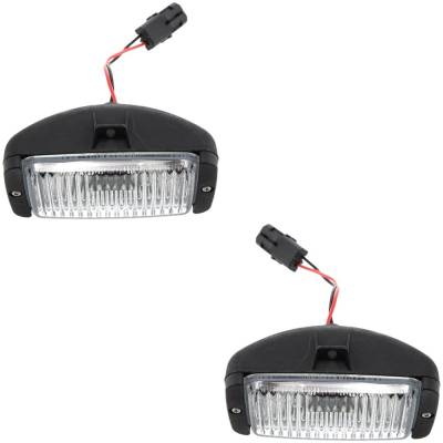 Rareelectrical - New Pair Of Daytime Running Lights Compatible With Chevrolet Gmc Pontiac Oldsmobile Buick 1982-1997 - Image 1