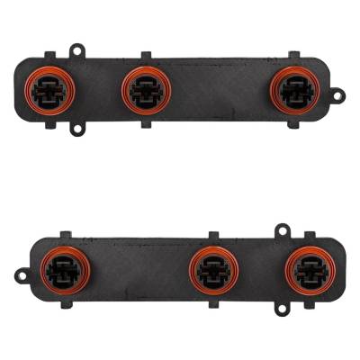 Rareelectrical - New Pair Of Tail Lights Compatible With Gmc Envoy Xl Envoy 4.2L 5.3L 2002 2003 2004 2005 2006 2007 - Image 2