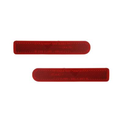 Rareelectrical - New Set Of 2 Reflector Light Compatible With Toyota Fj Cruiser 2014 2013 2012-11 81910-35060 - Image 2