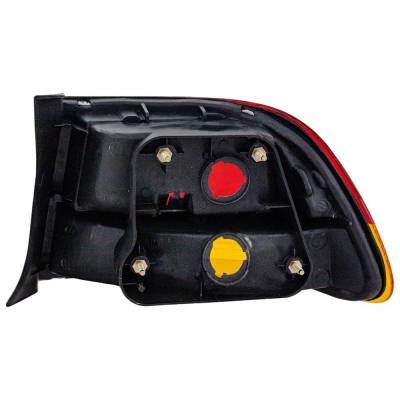 Rareelectrical - Left Outer Tail Light Assembly Compatible With 1996-1998 Civic Coupe 1.6L L4 Driver Side Body - Image 5