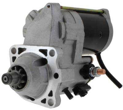 Rareelectrical - Starter Motor Compatible With 7455 7460 Cotton Picker 9935 6700 Sprayer 4990 Windrower 6.8L Diesel - Image 2