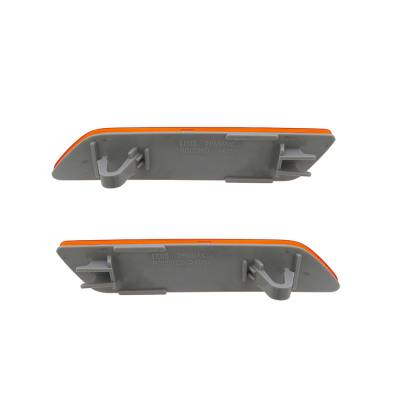 Rareelectrical - New Pair Of Side Marker Lights Compatible With Chrysler Sebring Sedan 2007-09 2010 4389698Ac - Image 3