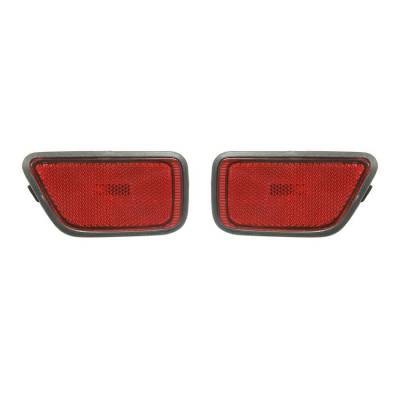 Rareelectrical - New Set Of 2 Side Marker Lights Compatible With Honda Cr-V 1997 33901-S10-A01 33951S10a01 - Image 2
