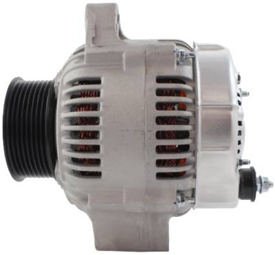 Rareelectrical - 12V 120 Amp Alternator Compatible With Komatsu Jlg G6-42A G9-43A G10-43A Telehandler Denso - Image 2