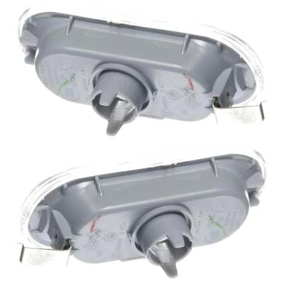 Rareelectrical - New Pair Of Daytime Running Lights Compatible With Volkswagen Golf Jetta Cabrio Passat 1999 2000 - Image 1