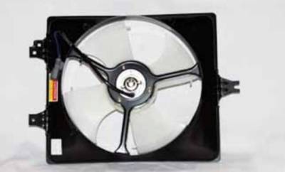 New Ac Condenser Fan Assembly Compatible With 1998-2002 Honda Accord 3.0L V6 2997Cc 317-55024-200