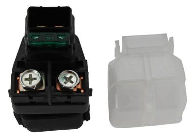 Rareelectrical - 12V Starter Relay Compatible With 1997-2000 Gsx-R600 600Cc 2001-2007 Drz250 250Cc 30A Fuse Suzuki - Image 1