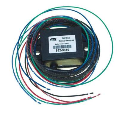 New Tilt / Trim Relay & Harness By Part Numbers 852-9810