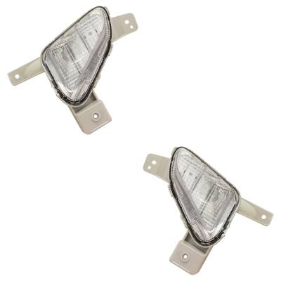 Rareelectrical - New Pair Of Driving Light Compatible With Hyundai Sonata Se Sonata Eco 2018-2019 By Hy2562106 - Image 3