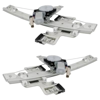 Rareelectrical - New Rear Left And Rear Right Window Regulator Compatible With Chrysler Dodge Charger Base 6 Cyl 3.5L - Image 3