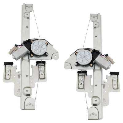 Rareelectrical - New Rear Left And Rear Right Window Regulator Compatible With Chrysler Dodge Magnum Se 6 Cyl 3.5L - Image 1