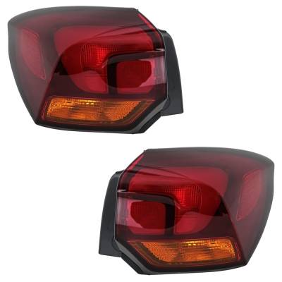 Rareelectrical - New Pair Of Outer Tail Light Compatible With Buick Encore Gx Sport Touring 3 Cyl 1.3L Encore Gx - Image 1
