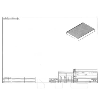 Rareelectrical - New Cabin Air Filter Compatible With Lexus Toyota Tacoma Sr Crew Cab Pickup 2.4L L4 2393Cc 146Ci - Image 4