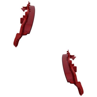 Rareelectrical - New Pair Of Reflector Compatible With Hyundai Sonata Se Sedan Sonata Sel Convenience Sedan Sonata - Image 3