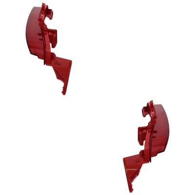 Rareelectrical - New Pair Of Reflector Compatible With Hyundai Sonata Se Sedan Sonata Sel Convenience Sedan Sonata - Image 4