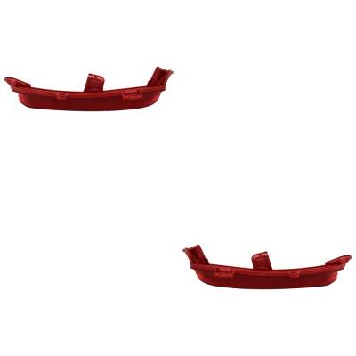 Rareelectrical - New Pair Of Reflector Compatible With Hyundai Sonata Se Sedan Sonata Sel Convenience Sedan Sonata - Image 5