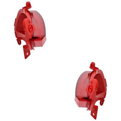 Rareelectrical - Pair Of Reflector Compatible With Hyundai Santa Fe Sport Premium Sport Utility Santa Fe Sport Se - Image 3