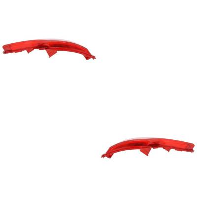 Rareelectrical - Pair Of Reflector Compatible With Hyundai Santa Fe Sport Premium Sport Utility Santa Fe Sport Se - Image 6