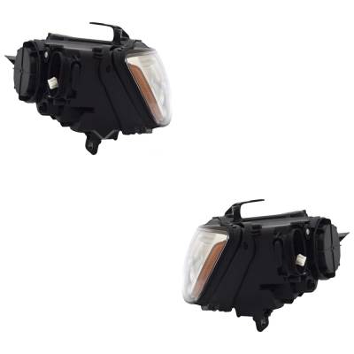 Rareelectrical - New Pair Of Headlights Compatible With Audi A3 Quattro Convertible A3 Sedan A3 Convertible A3 - Image 3