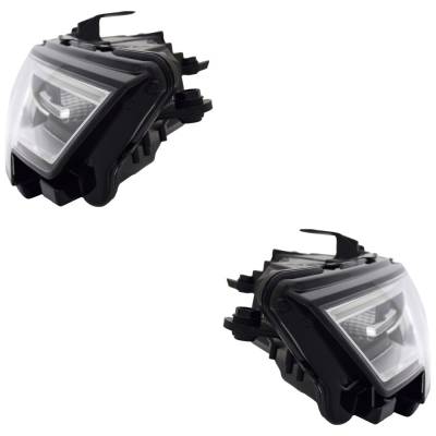 Rareelectrical - New Pair Of Headlights Compatible With Audi A3 Quattro Convertible A3 Sedan A3 Convertible A3 - Image 4