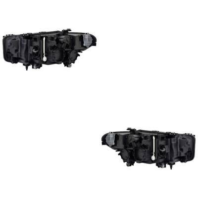 Rareelectrical - New Pair Of Headlights Compatible With Bmw 530E Base Sedan G30 540I Base Sedan G30 530I Xdrive Base - Image 2