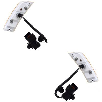 Rareelectrical - New Pair Of Side Marker Light Compatible With Kia Seltos Lx Sport Utility 2021-2023 By 921A1 Q5000 - Image 2