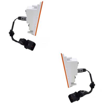 Rareelectrical - New Pair Of Side Marker Light Compatible With Kia Seltos Lx Sport Utility 2021-2023 By 921A1 Q5000 - Image 3