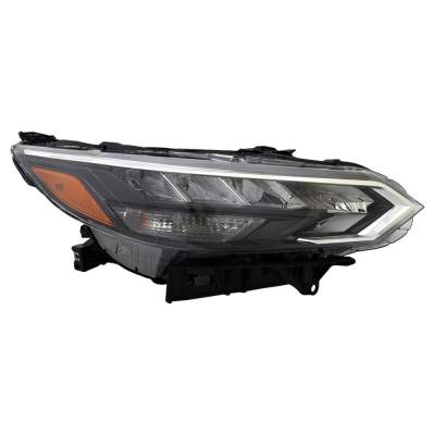 New Right Headlight Compatible With Nissan Sentra Sr Sedan 2024-2025 By Ni2503303 26010-6Mw5a