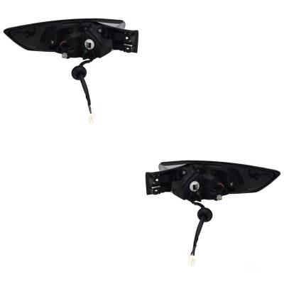 Rareelectrical - New Pair Of Tail Light Compatible With Mazda Cx-9 Touring Sport Utility Cx-9 Kuro Edition Sport - Image 2