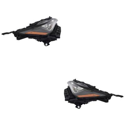 Rareelectrical - New Pair Of Headlights Compatible With Toyota Venza Le Sport Utility 2021-2022 By 20-17762-00 - Image 3