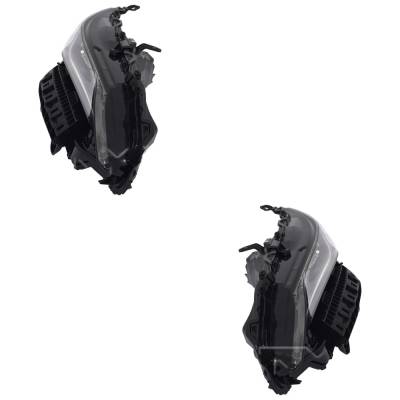 Rareelectrical - New Pair Of Headlights Compatible With Toyota Venza Le Sport Utility 2021-2022 By 20-17762-00 - Image 4