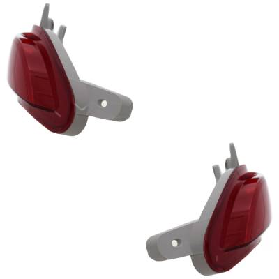 Rareelectrical - New Pair Of Reflector Compatible With Buick Envision Premium Ii Sport Utility Envision Cxl Sport - Image 4