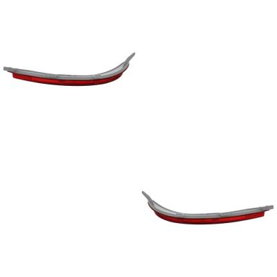 Rareelectrical - New Pair Of Reflector Compatible With Buick Envision Premium Ii Sport Utility Envision Cxl Sport - Image 5