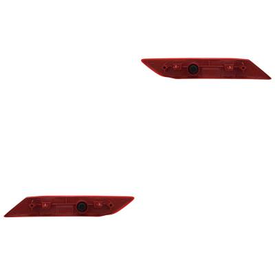 Rareelectrical - New Pair Of Reflector Lights Compatible With Mazda Cx-9 2016 2017 2018 2019 2020 2021 2022 2023 By - Image 3