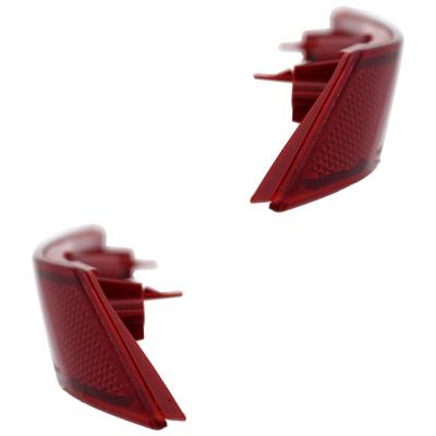 Rareelectrical - New Pair Of Reflector Lights Compatible With Mazda Cx-9 2016 2017 2018 2019 2020 2021 2022 2023 By - Image 6