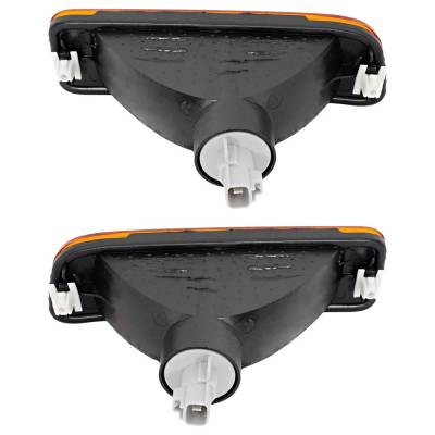 Rareelectrical - New Pair Of Daytime Running Lights Compatible With Toyota Tacoma 1995 1996 1997 1998 1999 2000 By - Image 4