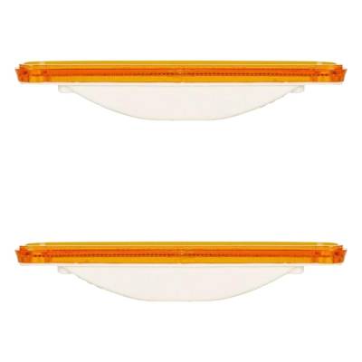 Rareelectrical - New Pair Of Daytime Running Lights Compatible With Chevrolet Gmc 1973 1974 1975 1976 1977 1978 1979 - Image 3