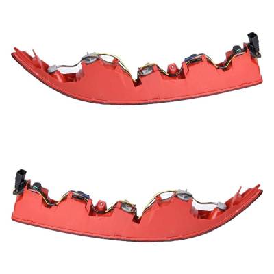 Rareelectrical - New Pair Of Daytime Running Lights Compatible With Audi Q7 2007 2008 2009 2010 2011 2012 2013 2014 - Image 3