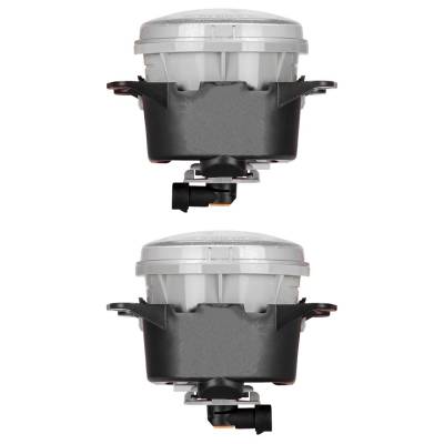 Rareelectrical - New Pair Of Daytime Running Lights Compatible With Chrysler Dodge Jeep 300 Magnum Pt Cruiser - Image 4