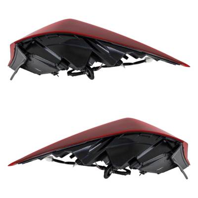 Rareelectrical - New Pair Of Tail Lights Compatible With Hyundai Elantra 1.6L 2.0L 2019 2020 By Part Numbers - Image 4