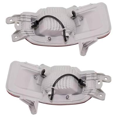 Rareelectrical - New Pair Of Daytime Running Lights Compatible With Hyundai Palisade 3.8L 2020 2021 2022 By Part - Image 3
