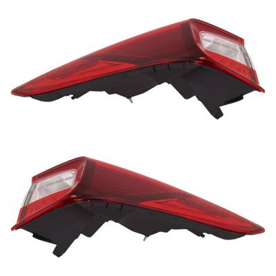 Rareelectrical - New Pair Of Tail Lights Compatible With Acura Rdx 2.0L 2019 2020 2021 2022 2023 By Part Numbers - Image 3