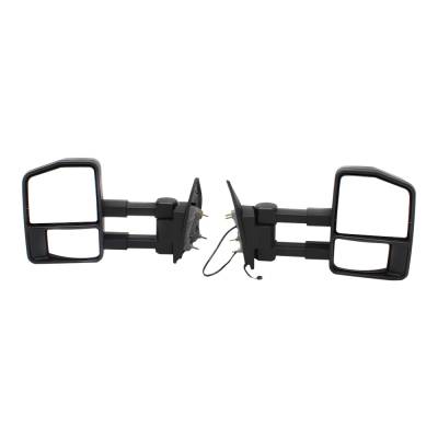 Rareelectrical - New Left Mirror Compatible With Ford F-250 Super Duty F-350 Super Duty F-450 Super Duty F-550 Super - Image 1