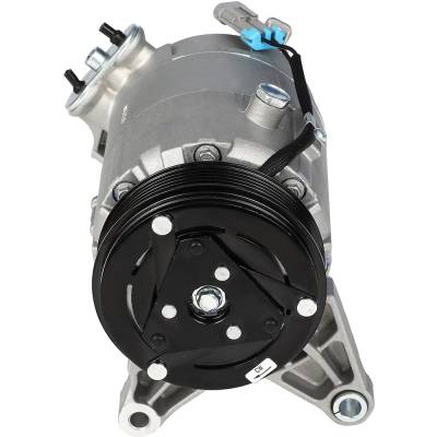 Rareelectrical - New A/C Compressor Compatible With Chevrolet Impala 2006 2007 2008 2009 2010 2011 By Part Numbers - Image 5