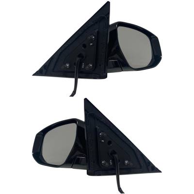 Rareelectrical - New Pair Of Mirror Compatible With Nissan Maxima S Sedan 4-Door 3.5L 2.5L 2016 2017 2018 2019 2020 - Image 3