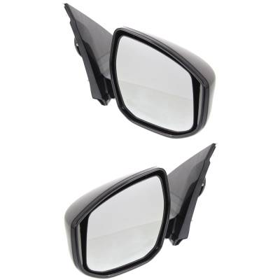 Rareelectrical - New Pair Of Mirror Compatible With Nissan Maxima S Sedan 4-Door 3.5L 2.5L 2016 2017 2018 2019 2020 - Image 4