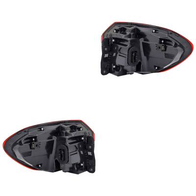 Rareelectrical - New Pair Of Tail Lights Compatible With Mercedes-Benz Sprinter 2500 Extended Standard Cargo - Image 5