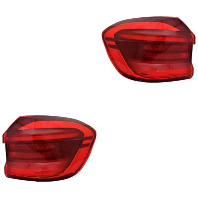 Rareelectrical - New Pair Of Tail Lights Compatible With Bmw X3 Xdrive30e Sdrive30i M40i M Sport Utility 2.0L 3.0L - Image 4