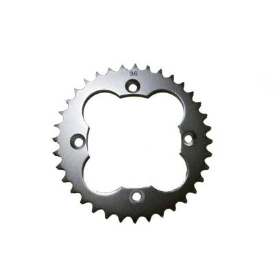 Rareelectrical - New 36 Tooth Rear Sprocket Compatible With Honda Trx-X 250 Hp 1987-1988,1991-1992 Trx-R 450 Hp - Image 2